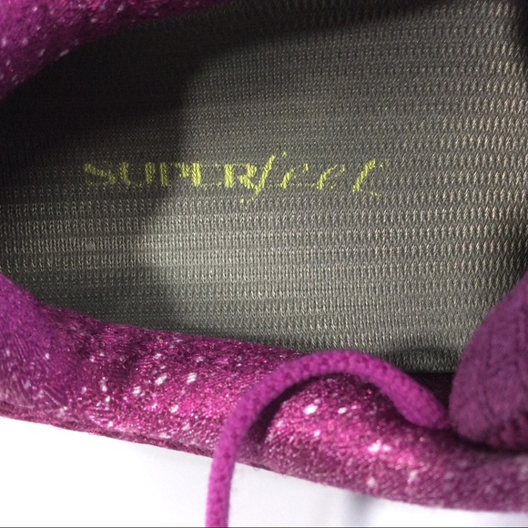 Brooks 8.5/6.6/40 GTS I7 Adrenaline Purple Running Shoes - Picture 6 of 11